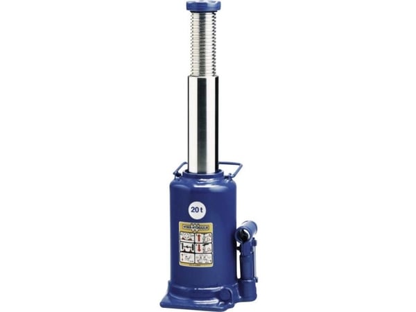 Weber hydraulisk jekk 20 t arbeidshøyde: 50,5 cm (maks)