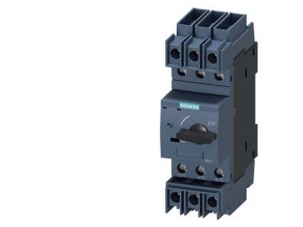 Siemens 3RV2811-0CD10 Katkaisija 1 kpl Asetusalue (virta): 0,25 A (max) Kytkentäjännite (max): 690 V/AC (L x K x S) 45 x 144 x 97 mm