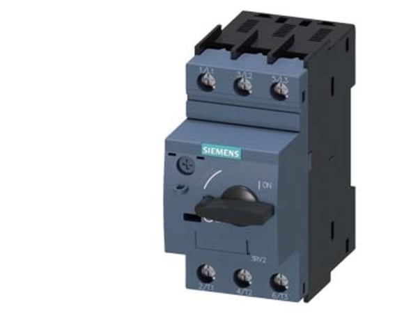 Siemens 3RV2421-4BA10-0BA0 Strömbrytare 1 st Inställningsområde (ström): 13 - 20 A Kopplingsspänning (max.): 690 V/AC (B x H x D) 45 x 97 x 97 mm