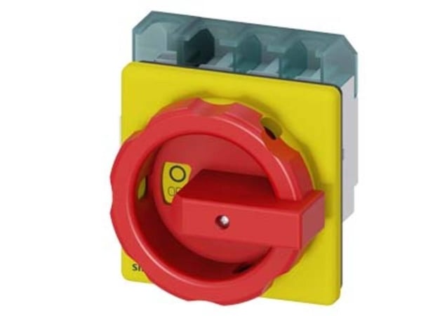 Siemens 3LD2504-1TL53. Vaihtovirtatulon taajuus: 50/60 Hz, Nimellisvirran ulostulo: 63 A, Kytkentäkapasiteetti: 1260 A. Tuotteen väri: Punainen, Ke...