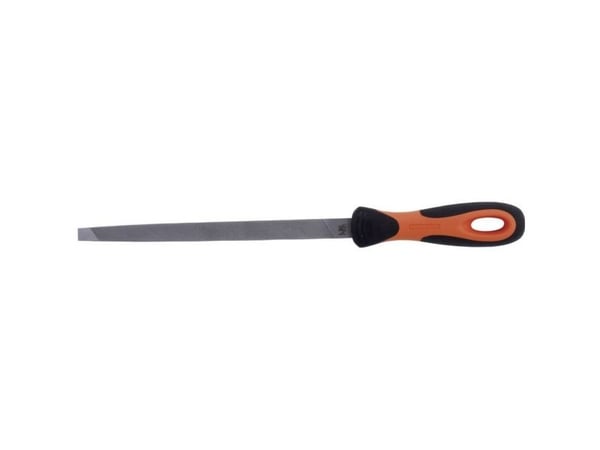 Bahco ERGO 4-183-05-2-2, Fil, Trekant-fil, 2. kutt, Sort, Oransje, 12,5 cm, 11 mm