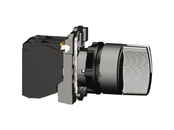 Schneider Electric XB5AD53, Avaimella varustettu kytkin, Muovi, Musta, IP69K, EN/IEC 60947-1 EN/IEC 60947-5-1 EN/IEC 60947-5-4 JIS C 4520 BV CSA DN...