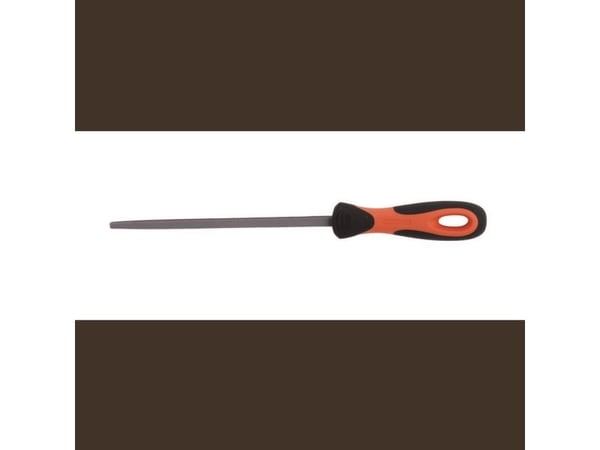 Bahco 1-160-10-2-2, Fil, Firkantet fil, 2. kutt, Black,Red, 25 cm, 212 g