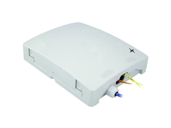 Telegärtner 100022236 Lysledersplejsningshus Gråhvid (RAL 7035) 1 stk