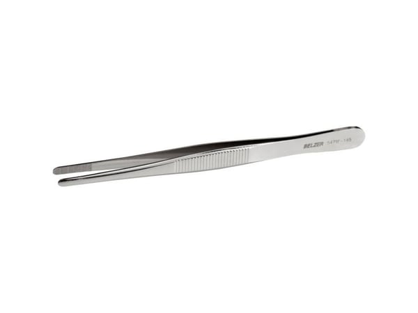 Bahco Pinsett, universal, Spesialstål, Rustfritt stål, Sølv, Flat, Rett, 25 g, 145 mm