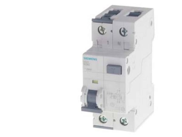 Siemens jordfelsbrytare 1+N C 10A 0,03A typ AC 6kA 5SU1356-1KK10