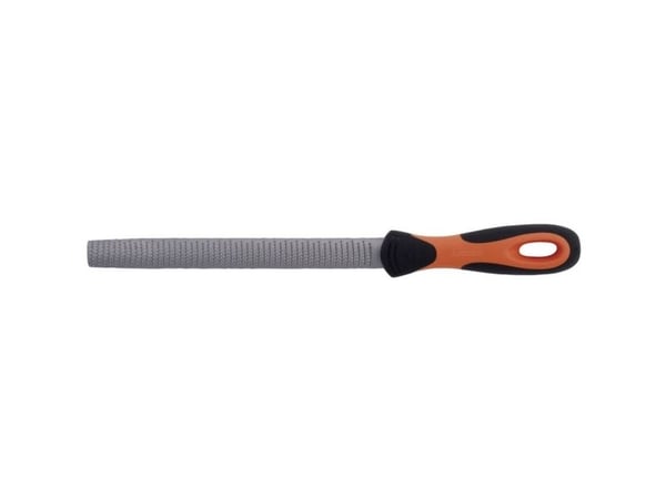 Bahco 6-342-10-2-2, Fil, Flate mapper, Halvrund fil, Midtsnitt, Plast, Kryssfiner, Tre, Svart, Rød, 26 mm