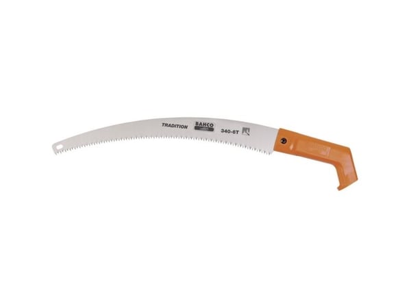 Bahco 340-6T, Beskjæringssag, Tre, Oransje, Rustfritt stål, Oransje, 1 stykker, 36 cm