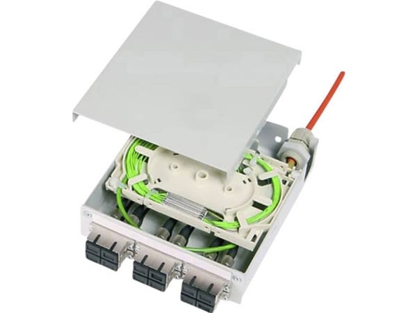 Telegärtner H82050K0001 Splejsekassett Gråhvid (RAL 7035) 1 stk
