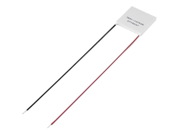TRU COMPONENTS TES1-127025 Peltier-element 15,4 V/DC 2,5 A 21,4 W 30 x 30 x 4 mm