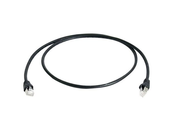 Telegärtner MP8 FS 600 - Nettverkskabel - RJ-45 (hann) til RJ-45 (hann) - 15 m - SFTP - CAT 7 - svart