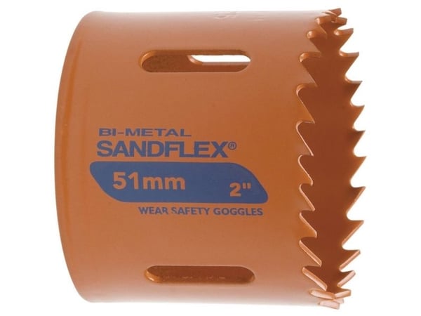 Bahco 3830-152-VIP, Enkelt, Bor, Metall, Plast, Rustfritt stål, Stål, Tre, Oransje, Koboltstål, Bimetall