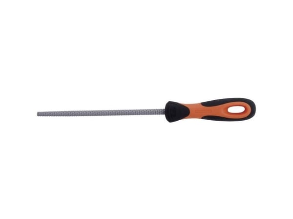 Bahco 6-345-08-2-2, Fil, Rund fil, Plast, Kryssfiner, Tre, Sort, Rød, 9 mm, 120 g