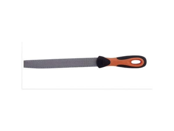 Bahco 6-343-10-2-2, Fil, Flate mapper, Plast, Kryssfiner, Tre, Sort, Rød, 28 mm, 6 mm