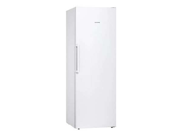 Siemens iQ300 GS33NVWEP - Fryser - stående - bredde: 60 cm - dybde: 65 cm - høyde: 176 cm - 225 liter - Klasse E - hvit