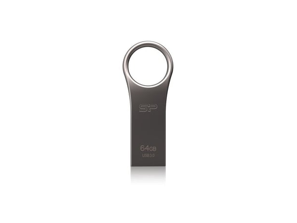 SILICON POWER Jewel J80 - USB-flashstasjon - 64 GB - USB 3.0 - titan