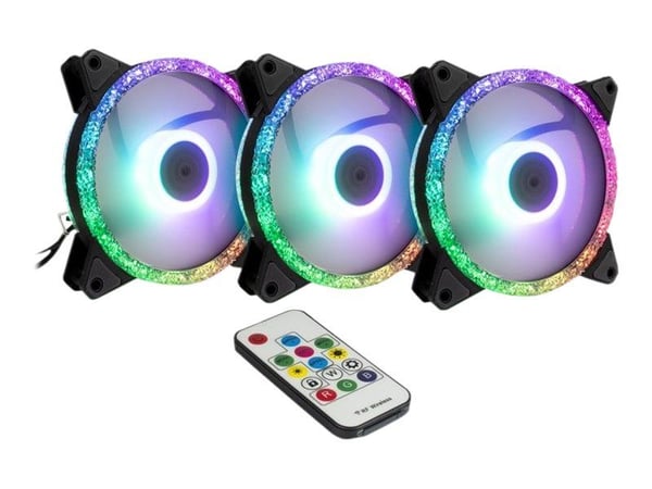 Argus RGB-FAN SET RS-07 - Lådfläkt - 120 mm