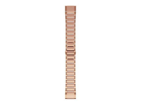 Garmin QuickFit - Klokkestropp for smart armbåndsur - Small/Medium - rosagull - for fenix 5S, 5S PLUS