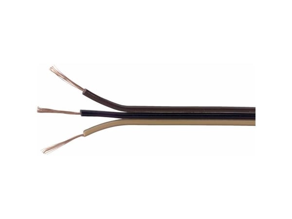 TRU COMPONENTS 1564517 Johdin 3 x 0,14 mm² Vaaleanruskea, Musta, Tummanruskea 5 m
