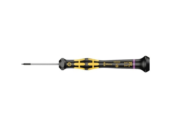 Wera 1573 Pentalobe ESD, 18 mm, 18 mm, 137 mm, 10 g, Sort, Fiolett, Gult, Tsjekkisk Republikk