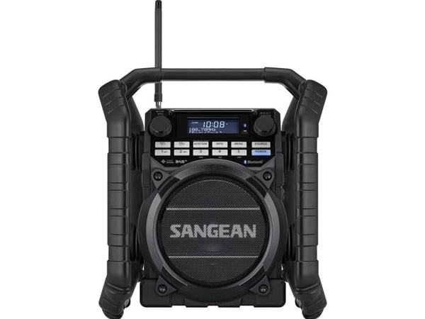 Sangean U-4 DBT+, Henkilökohtainen, Digitaalinen, DAB, DAB+, FM, 7 W, LCD, musta