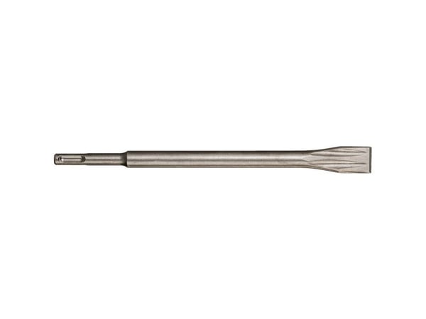 Metabo 629179000, Rotasjons hammer, Flat meisel-borekrone, 25 cm, Betong, Murverk, Stein, SDS Plus, Rustfritt stål