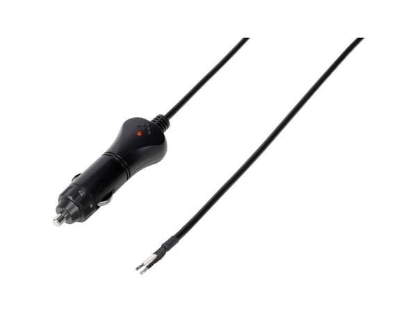 TRU COMPONENTS kjøretøykontakt inkl. kabel, maks. 5 A, 12 V/DC