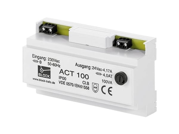 Lohko ACT 25 Turvamuuntaja 1 x 230 V/AC 1 x 24 V/AC 25 VA 1,041 A