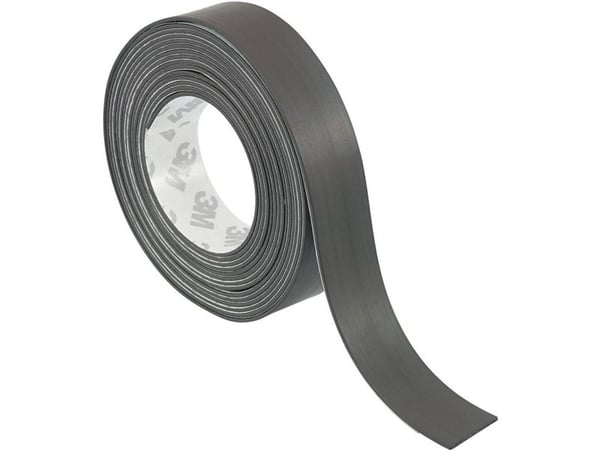 TRU COMPONENTS S513-1035 magnetklebebånd S513-1035 sort (L x B) 10 m x 35 mm 1 stk