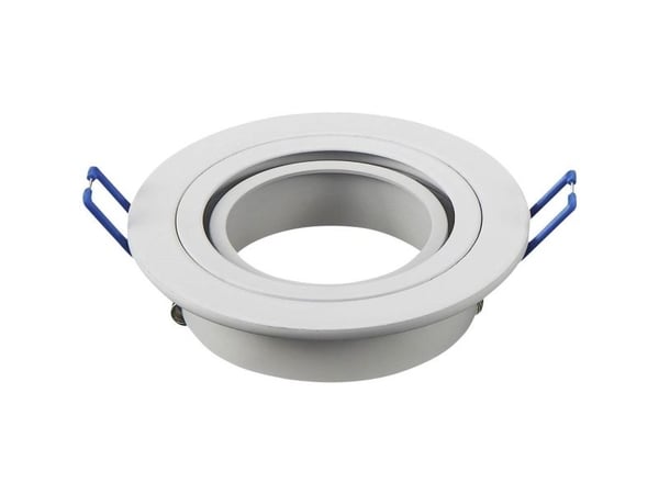 V-TAC 3599, Montering Sett, Hvit, Aluminium, 91 mm, 25 mm, 1 stykker