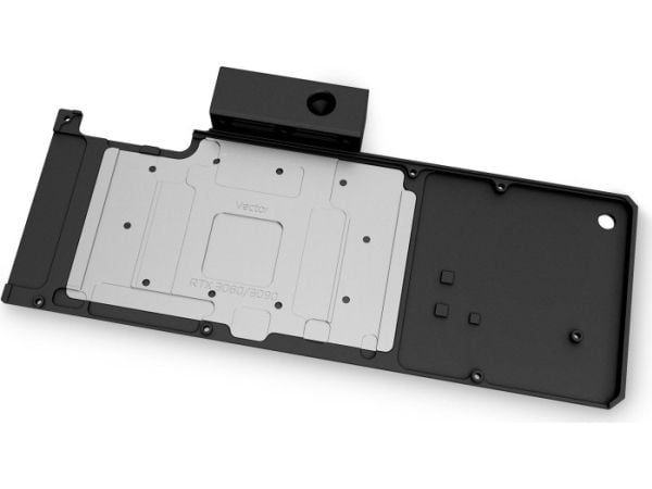 EK Water Blocks 3831109843567, Bakplate, Acetal, Kopper, Polyoksymetylen (POM), Sort, Grå, 1/4", Grafikkort, EVGA GeForce RTX 3080, 3090 XC3