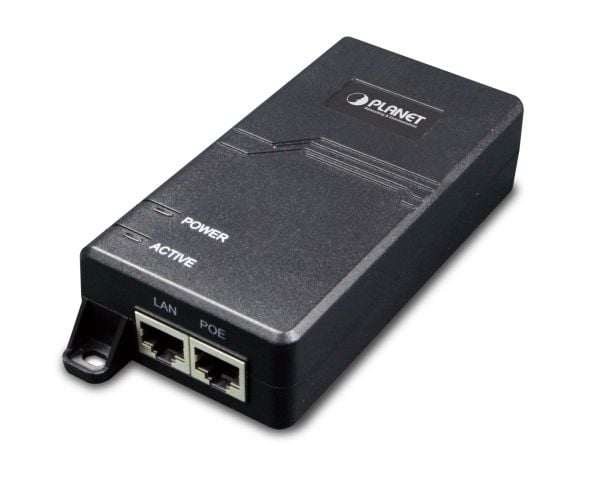 PLANET POE-173 - Strøminjektor - AC 100-240 V - 60 watt - utgangskontakter: 1