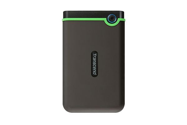 Transcend StoreJet 25M3C - Hårddisk - 2 TB - extern (portabel) - 2.5" - USB 3.1 Gen 1 - järngrå