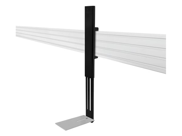 B-TECH BT8390-SA - Monteringskomponent (accessory mounting arm) - justerbar - svart - skinnemontering