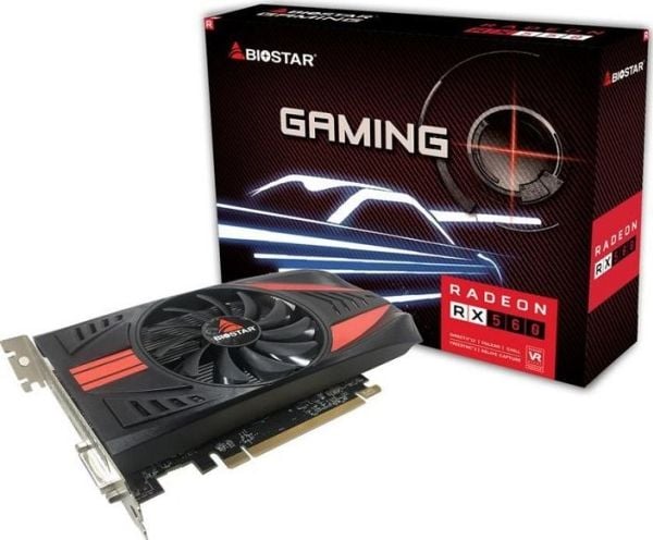 Biostar - Grafikkort - 4 GB GDDR5