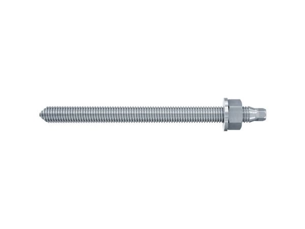 Fischer 535010, M12, Terästä, Täyskierteinen tanko, Sinkki, 1,4 cm, 120 mm