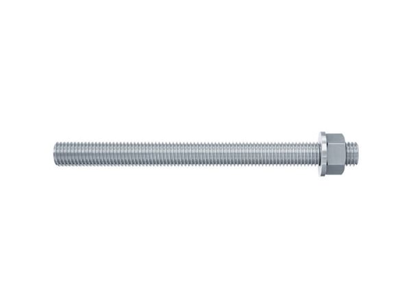 Fischer 519393, M8, Stål, Helt gängad stång, Zink, 1 cm, 175 mm