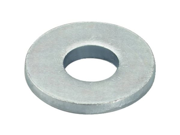 Fischer 537683, Planbricka, Galvaniserat stål, Zink stål, Rostfritt stål, Rund, 2 mm, 1,05 cm
