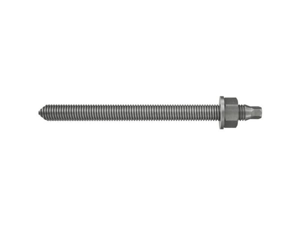 Fischer 535009, M10, Ruostumaton teräs, Täyskierteinen tanko, 1,2 cm, 110 mm, 10 kpl