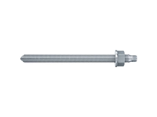Fischer 519443, M8, Stål, Fullt gjenget stang, Zink, 1 cm, Boks
