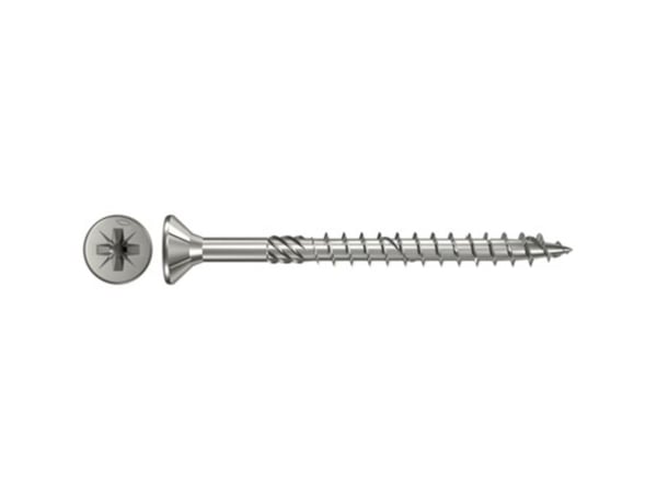 Fischer 657231, Skru, Metall, Tre, Generell nytte, Delgjenge, Flathode