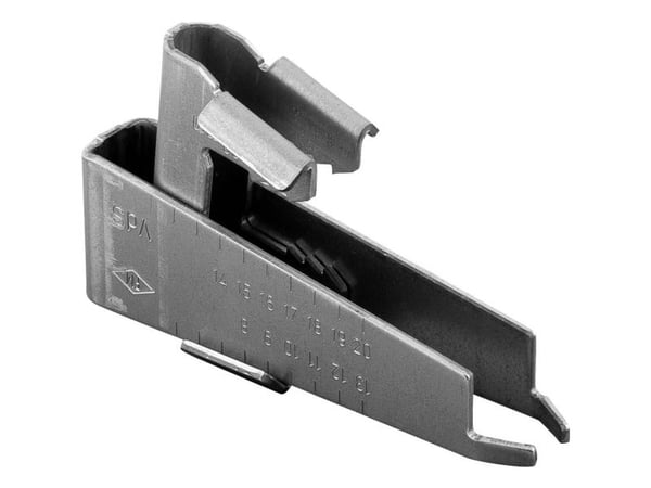 Fischer 531134, Bärklämma, Stål, 25 styck, EN 10214