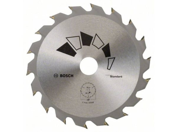 Bosch tilbehør Standard rundsagblad hardmetall 140 x 20 mm antall tenner (per tomme): 18 1 stk 2609256B54