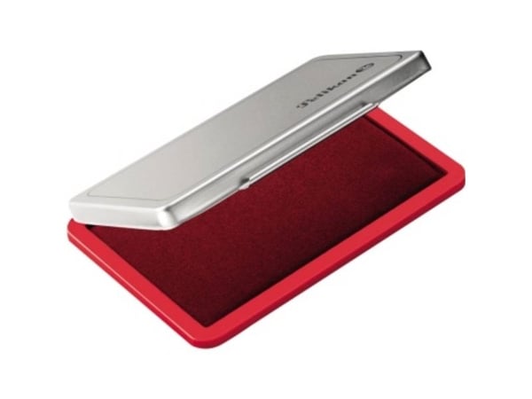 Pelikan 2 - Håndstempelpute - rød - 70 x 110 mm