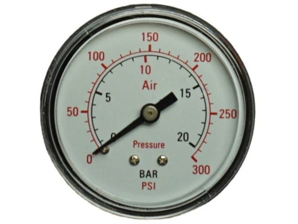 Aerotec Painemittari 9414582 Liitäntä (painemittari): takapuoli Ulkokierre 1/4 1 kpl