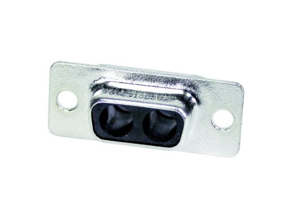 Harting 09 69 100 0522, D-Sub 1, Sort, Metallisk, Polyester, Stål, Termoplast, Boks, UL 1977 ECBT2.E102079, -55 - 125 °C