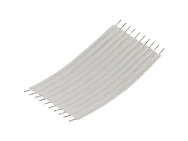 TRU COMPONENTS A10-N050-A-3.2 flat ledningskontakt, antal poler 10