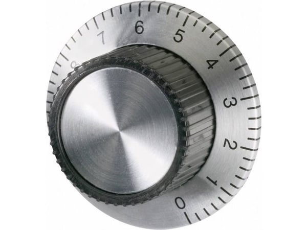 TRU KOMPONENTIT Hienosäätöasteikko Alumiini (anodisoitu) (Ø x K) 37 mm x 15 mm 1 kpl 1 kpl