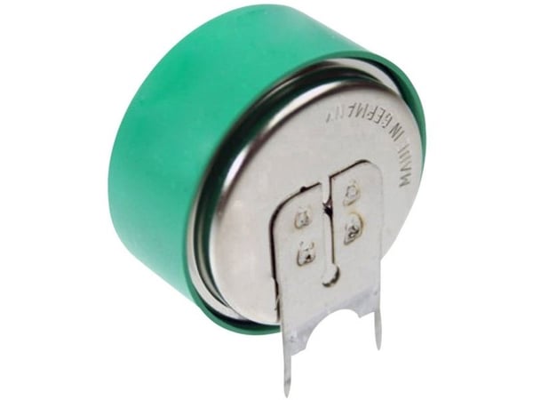 Varta V2/CP300H SLF oppladbart knappcellebatteri 300H NiMH 300 mAh 2,4 V 1 stk