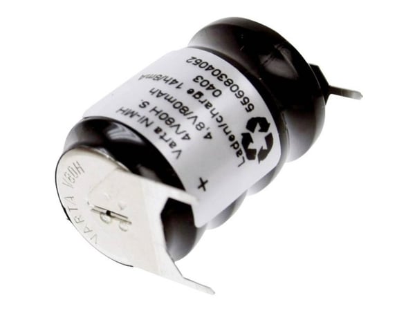 Varta V4/80H-SLF oppladbart knappcellebatteri 80H NiMH 80 mAh 4.8 V 1 stk